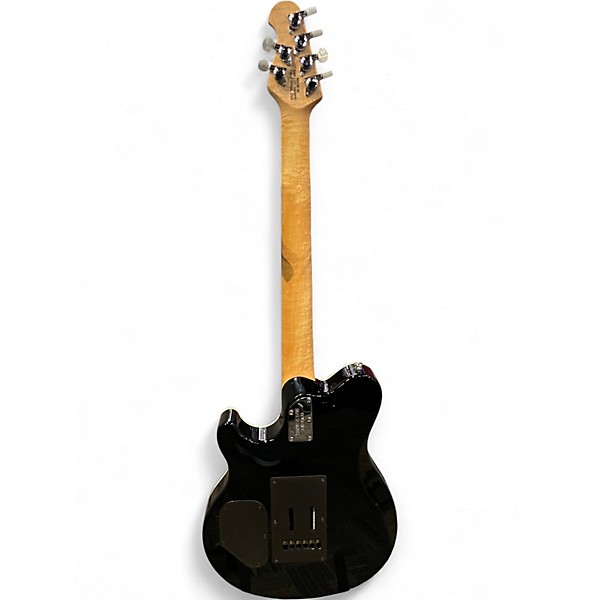 Used 2014 Ernie Ball Music Man Axis Super Sport Semi Hollow Honey Burst Hollow Body Electric Guitar