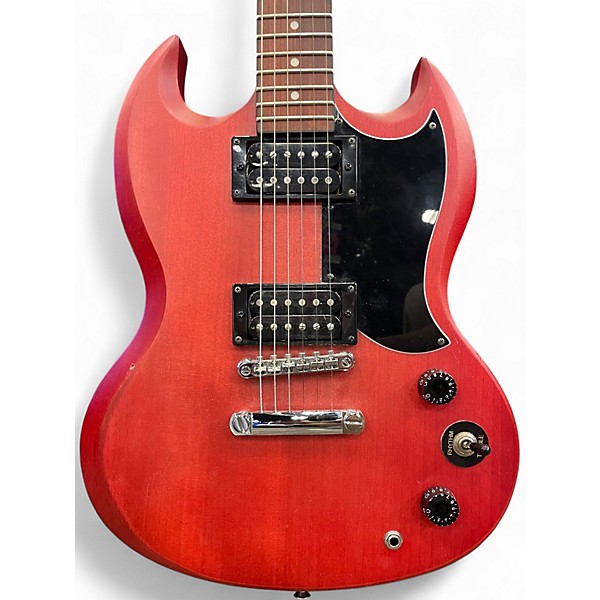 Used Epiphone SG Special VE Worn Cherry Solid Body Electric Guitar