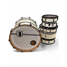 Used Dark Horse 3 Piece 3pc Cream Drum Kit
