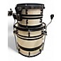 Used Dark Horse 3 Piece 3pc Cream Drum Kit
