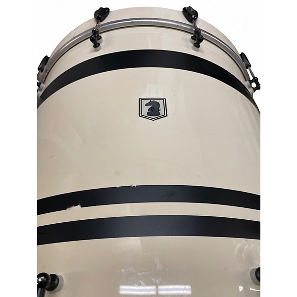 Used Dark Horse 3 Piece 3pc Cream Drum Kit