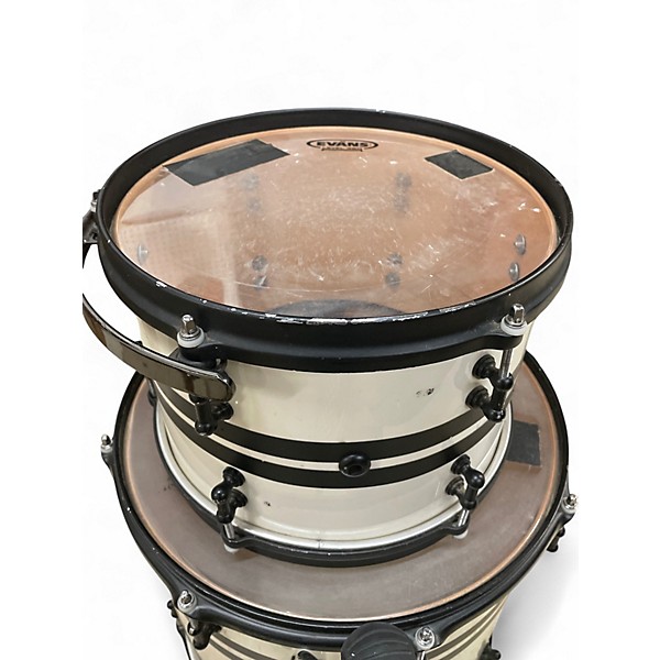 Used Dark Horse 3 Piece 3pc Cream Drum Kit