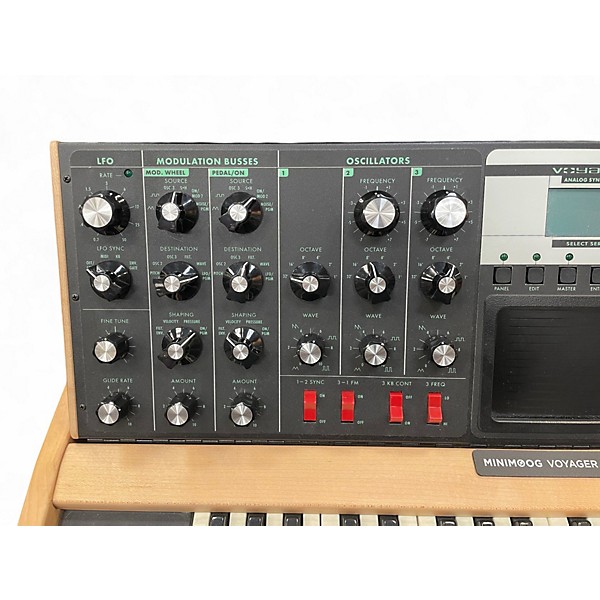 Used Moog Minimoog Voyager Performance GREEN BACKLIGHT Synthesizer