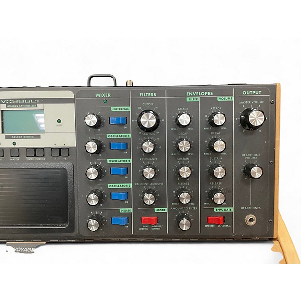 Used Moog Minimoog Voyager Performance GREEN BACKLIGHT Synthesizer