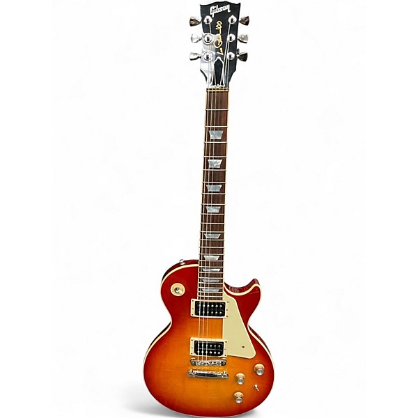 Used Gibson LES PAUL 100 Cherry Sunburst Solid Body Electric Guitar