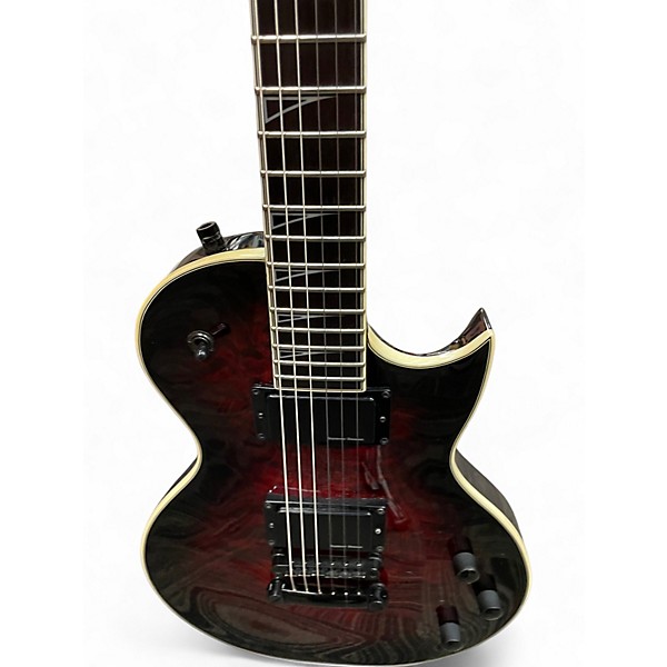 Used Jackson Pro Series Monarkh SCQ Crimson Red Burst Solid Body Electric Guitar