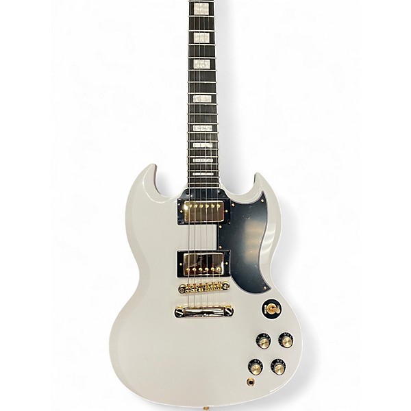 Used Epiphone SG Custom Alpine White Solid Body Electric Guitar