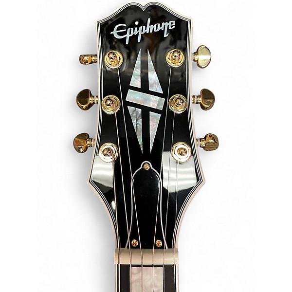 Used Epiphone SG Custom Alpine White Solid Body Electric Guitar