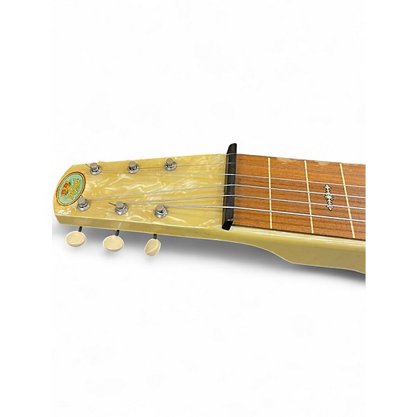 Vintage 1950s Regal chicago Antique White Lap Steel