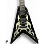 Used Washburn DIME V PRO KERRY KING BLACK TRIBAL FINISH Solid Body Electric Guitar