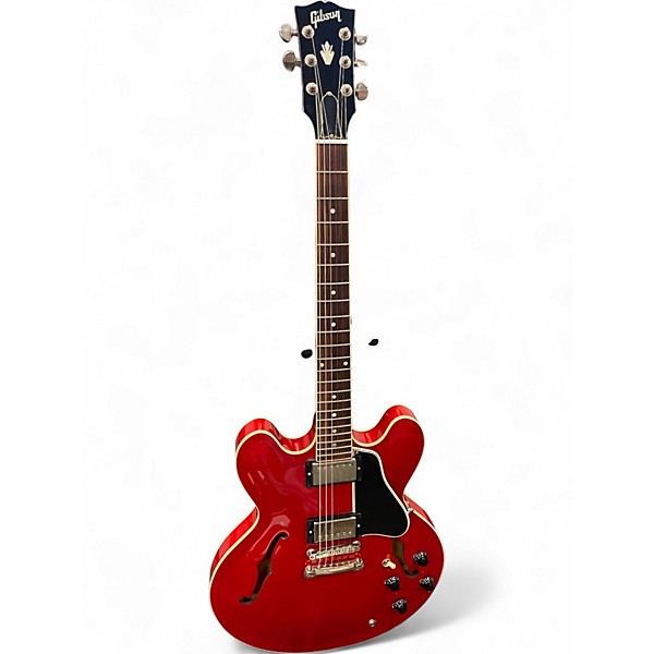 Used 2011 Gibson ESDPCHNH1 RED Hollow Body Electric Guitar