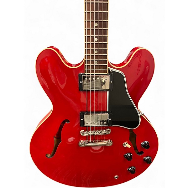 Used 2011 Gibson ESDPCHNH1 RED Hollow Body Electric Guitar