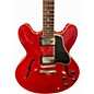 Used 2011 Gibson ESDPCHNH1 RED Hollow Body Electric Guitar