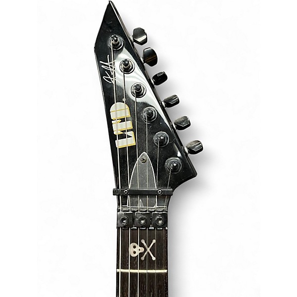 Used ESP LTD KH602 Kirk Hammett Signature Black Solid Body Electric Guitar