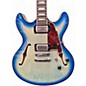 Used D'Angelico DAPDCXTBBCS Blue Burst Hollow Body Electric Guitar