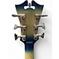 Used D'Angelico DAPDCXTBBCS Blue Burst Hollow Body Electric Guitar