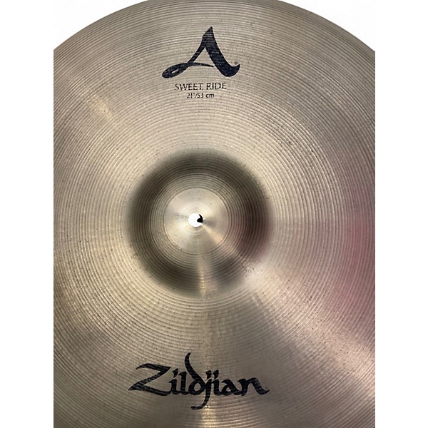 Used Zildjian 21in A Series Sweet Ride Cymbal