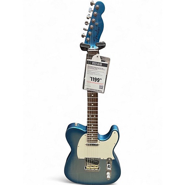 Used Fender American Showcase Telecaster Sky Burst Metallic Solid Body Electric Guitar