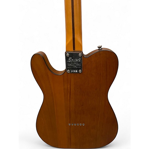 Used Squier 40th Anniversary Telecaster SATIN MOCHA Solid Body Electric Guitar
