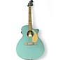 Used Fender Newporter Player TEAL Acoustic Electric Guitar thumbnail