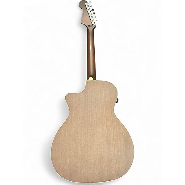 Used Fender Newporter Player TEAL Acoustic Electric Guitar
