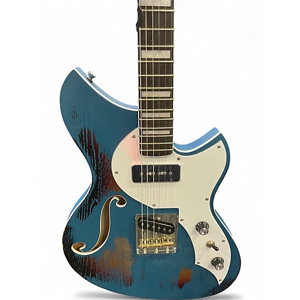 Used Novo MIRIS BLUE Hollow Body Electric Guitar