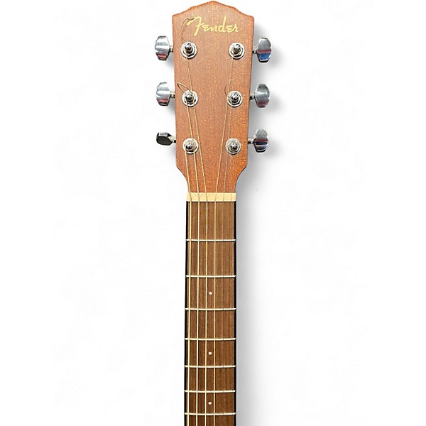 Used Fender CD60CE Mahogany Natural Acoustic Electric Guitar