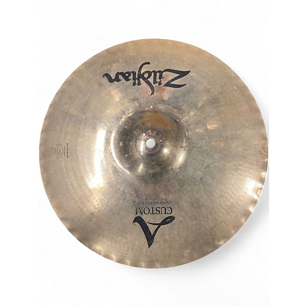 Used Zildjian 14in A Custom Mastersound Hi Hat Bottom Cymbal