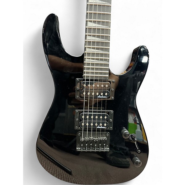 Used Jackson DINKY MINI Black Solid Body Electric Guitar