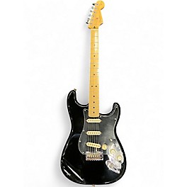 Used 2021 Fender Player Stratocaster Black Solid Body Electric Guitar