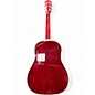 Used Guild DS240 Red Acoustic Guitar