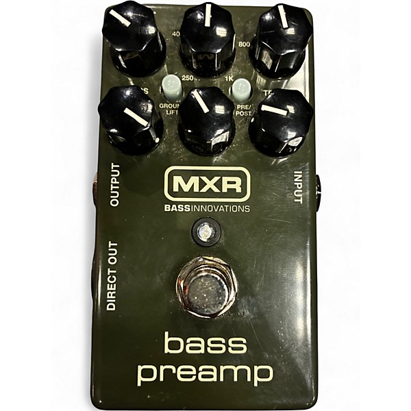 Used MXR Bass Preamp Bass Effect Pedal