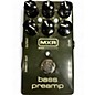 Used MXR Bass Preamp Bass Effect Pedal thumbnail
