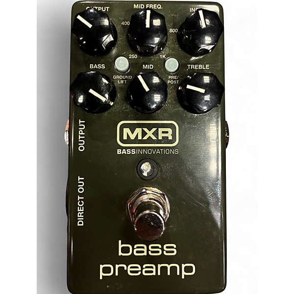 Used MXR Bass Preamp Bass Effect Pedal