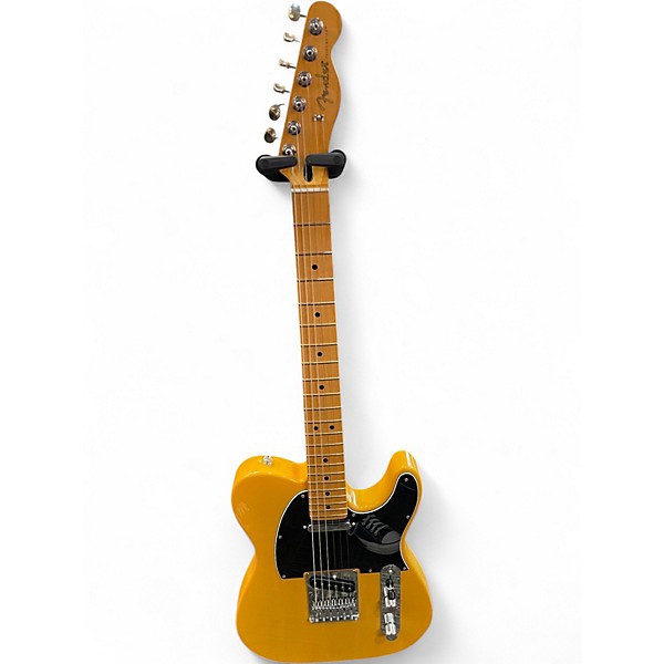 Used Fender Player II Telecaster Graffiti Yellow Solid Body Electric Guitar