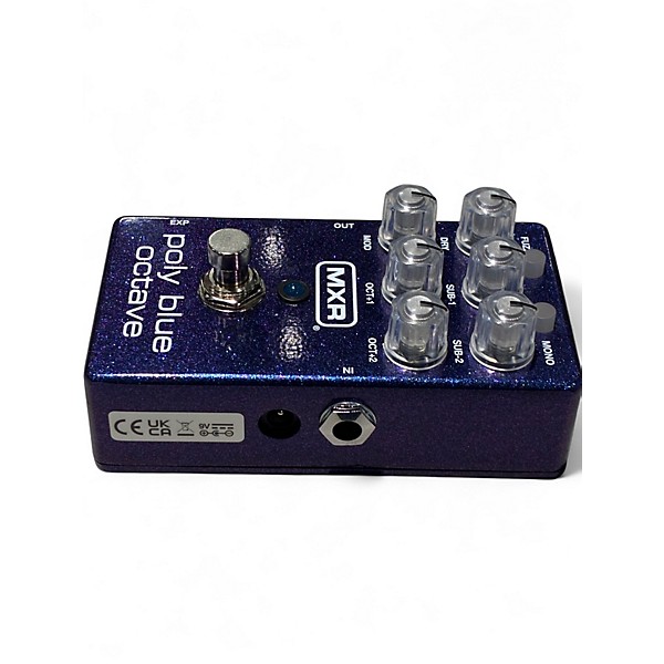 Used MXR POLY BLUE OCTAVE Effect Pedal