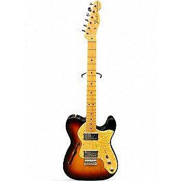 Used Fender THINLINE 3 Color Sunburst Solid Body Electric Guitar
