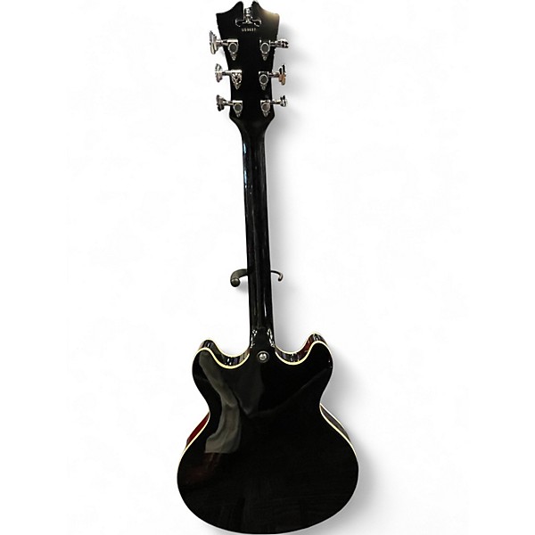 Used D'Angelico Premier Series Black Solid Body Electric Guitar