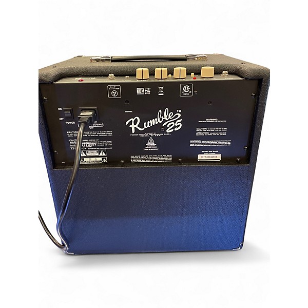 Used Fender Rumble 25 25W 1x10 Bass Combo Amp