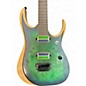 Used Ibanez rgdix6mpb Green Solid Body Electric Guitar