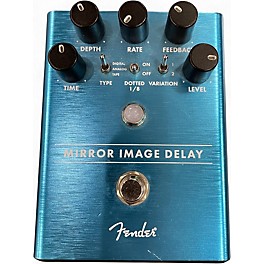 Used Fender MIRROR IMAGE DELAY Effect Pedal