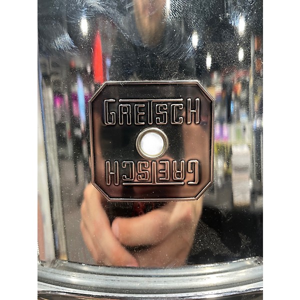 Used Gretsch Drums 14in Square Badge Snare Chrome Drum