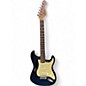 Used Squier Standard Stratocaster Black Solid Body Electric Guitar thumbnail