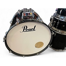 Used Pearl 5 Piece ROADSHOW Black Drum Kit