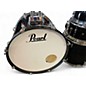 Used Pearl 5 Piece ROADSHOW Black Drum Kit thumbnail