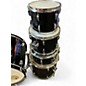 Used Pearl 5 Piece ROADSHOW Black Drum Kit