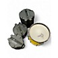 Used Gretsch Drums 4 Piece CATALINA CLUB Yellow Satin Flame Drum Kit