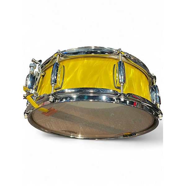 Used Gretsch Drums 4 Piece CATALINA CLUB Yellow Satin Flame Drum Kit