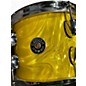 Used Gretsch Drums 4 Piece CATALINA CLUB Yellow Satin Flame Drum Kit
