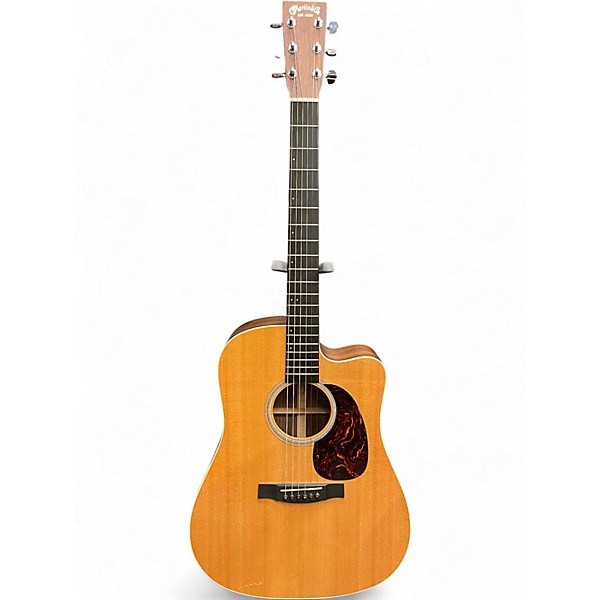 Used Martin Custom DCPA4R Natural Acoustic Electric Guitar